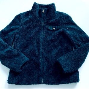 Pendleton Teddy Sherpa Jacket Navy Blue